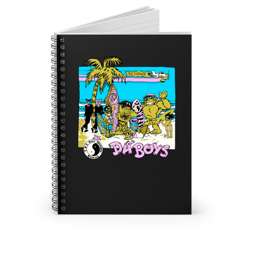 Surf T&C Da Boys 80S Spiral Notebook