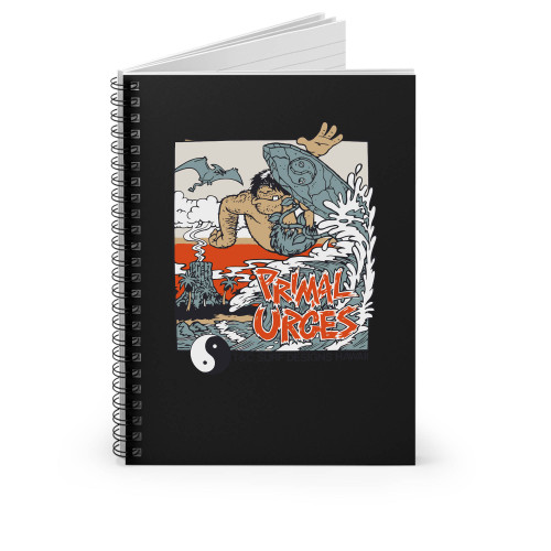 Surf T&C Primal Urges 80S Spiral Notebook