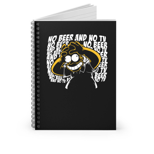 The Killing D'Oh Spiral Notebook