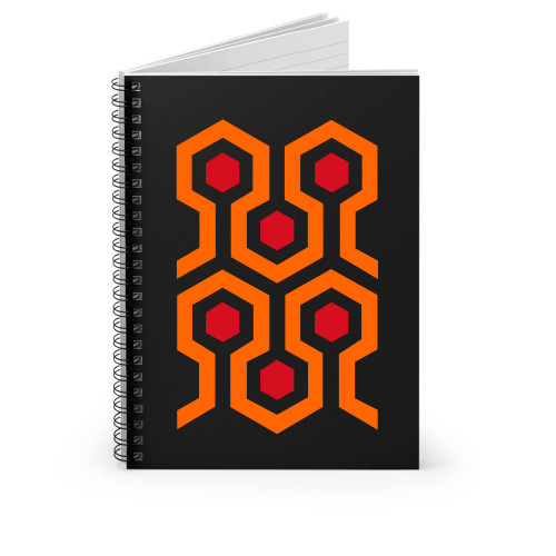 The Shining Carpet Pattern Spiral Notebook