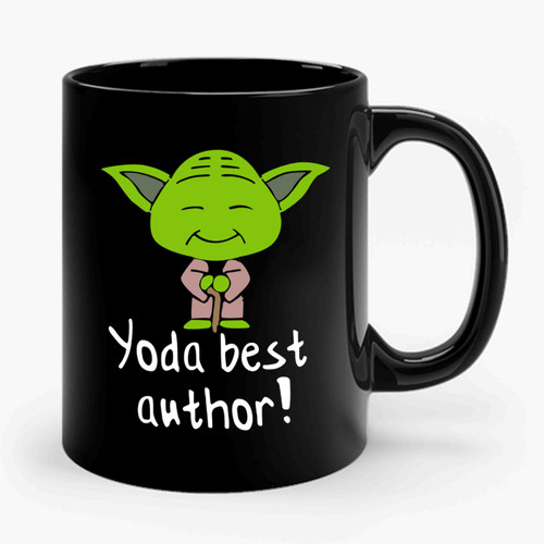 Yoda Best Author Star Wars Ceramic Mug