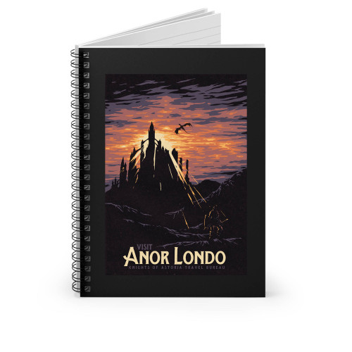 Visit Anor Londo Spiral Notebook