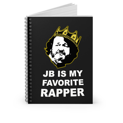 Widespread Panic Jb Is My Favorite Rapper Spiral Notebook