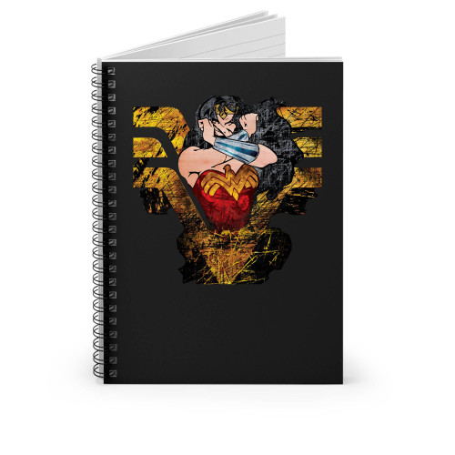 Wonder Woman Dc Comics Superhero Spiral Notebook