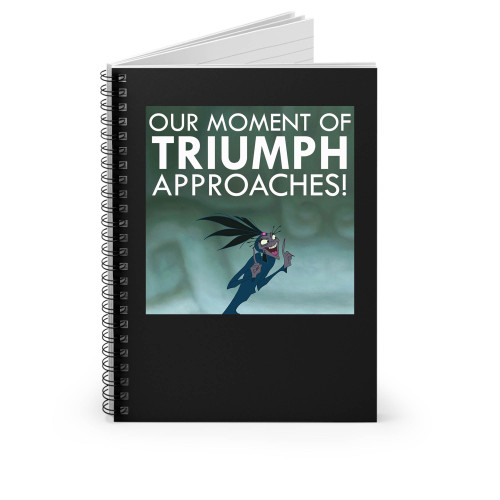 Yzma Triumph Emperor's New Groove Spiral Notebook