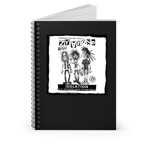 Zyanose Isolation Poster Spiral Notebook