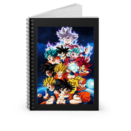 Always The Strongest Dragonball Songoku Spiral Notebook