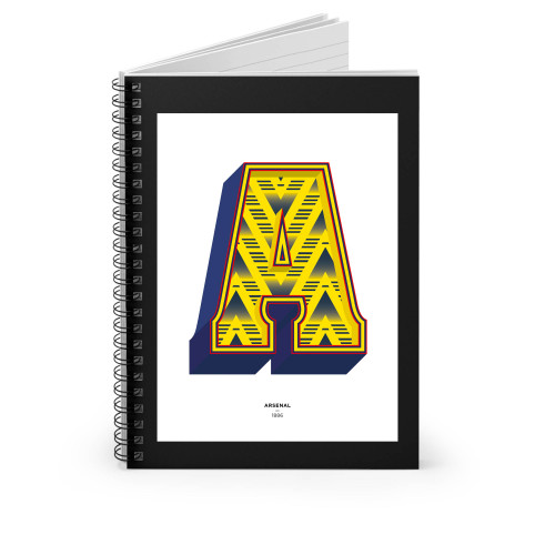 Arsenal Pattern Design Spiral Notebook Arsenal Pattern Design Spiral Notebook