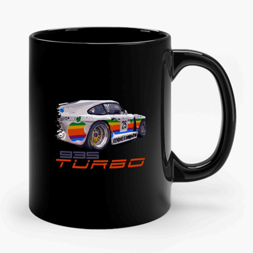 1980 Apple Computers Porsche 935 Turbo Racecar Ceramic Mug