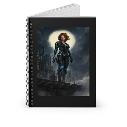 Avengers Black Widow District Spiral Notebook