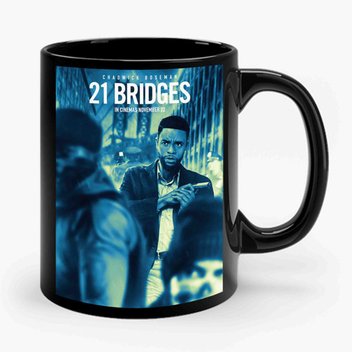 21 Bridges Cover Movie Ceramic Mug