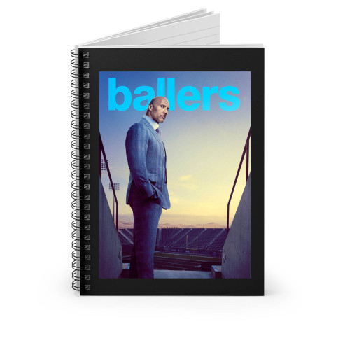 Ballers Dwayne Johnson Spiral Notebook