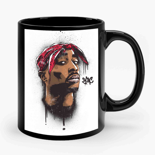 2pac Tupac Shakur Ceramic Mug
