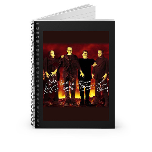 Bela Boris Glenn And Lon Spiral Notebook