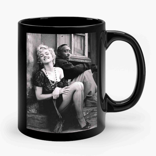 2pac X Marilyn Monroe Ceramic Mug