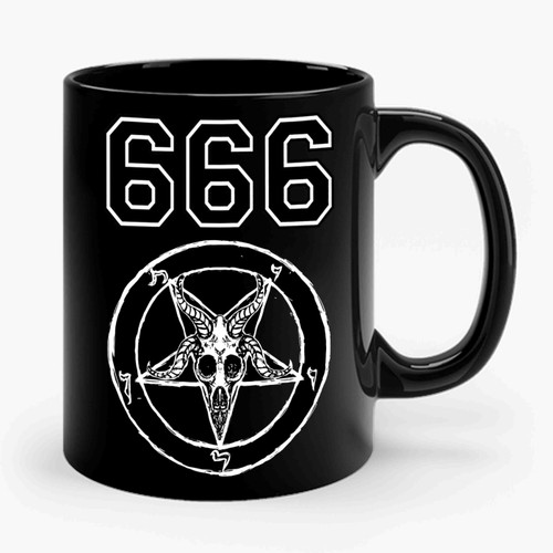 666 Zippered 2 Ceramic Mug