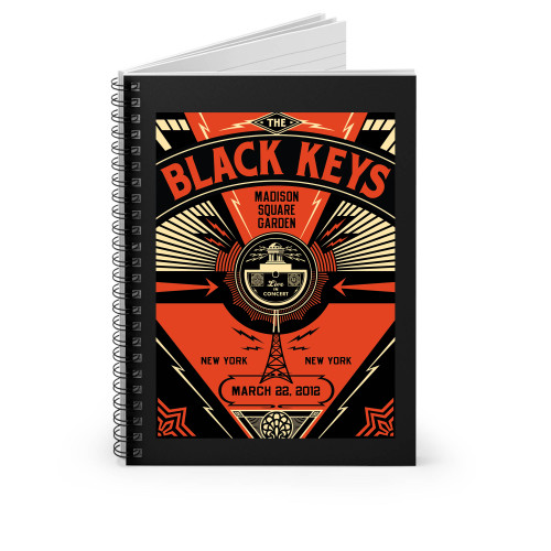 Black Keys Spiral Notebook