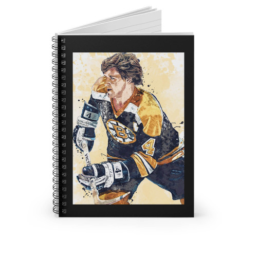 Bobby Orr Boston Bruins Spiral Notebook