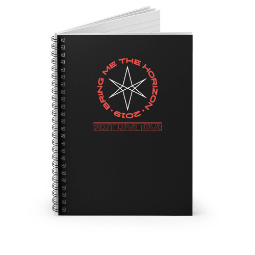Bring Me The Horizon First Love Tour 2019 Spiral Notebook