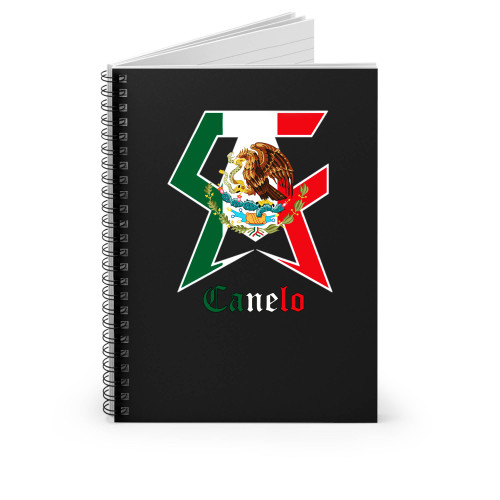 Canelo Alvarez Logo Spiral Notebook