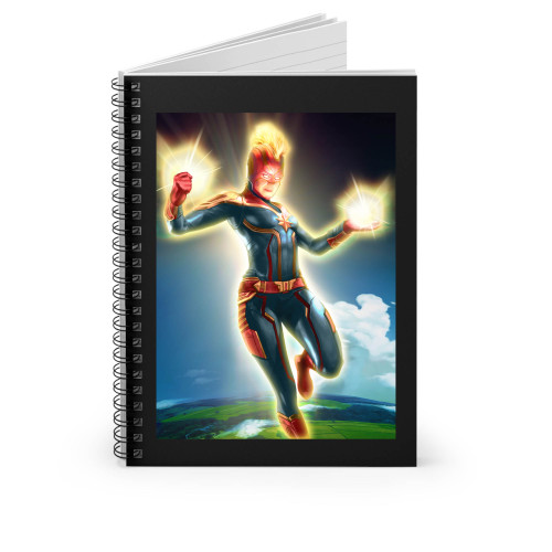 Captain Marvel 4 Spiral Notebook