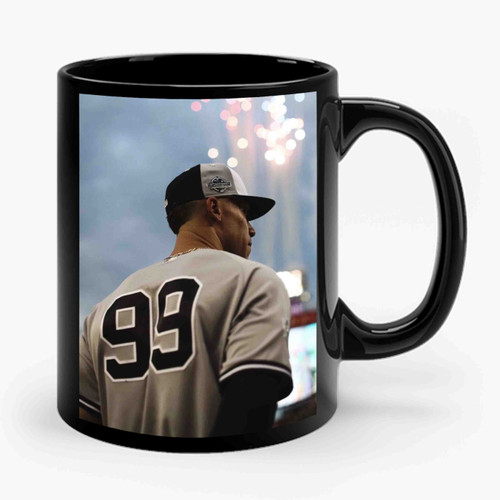 Aaron Judge Celebration Ceramic Mug