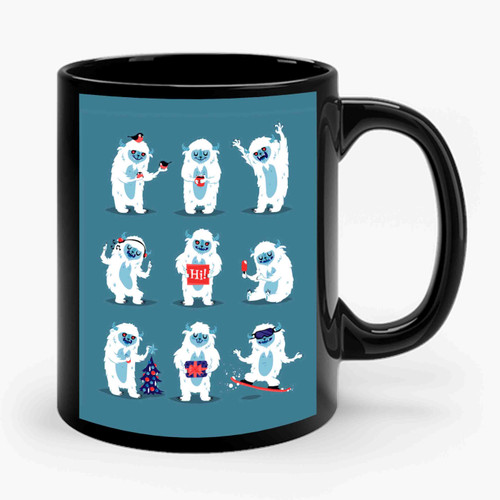 Abominable Cute Yeti Ceramic Mug