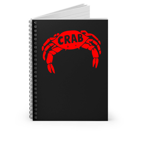 Crab Records Ringer Spiral Notebook