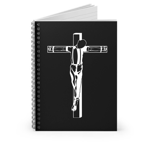 Crucified Skin Ringer Spiral Notebook