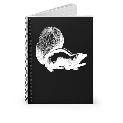 Cute Skunk Spiral Notebook