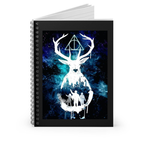 Deer Harry Potter Spiral Notebook