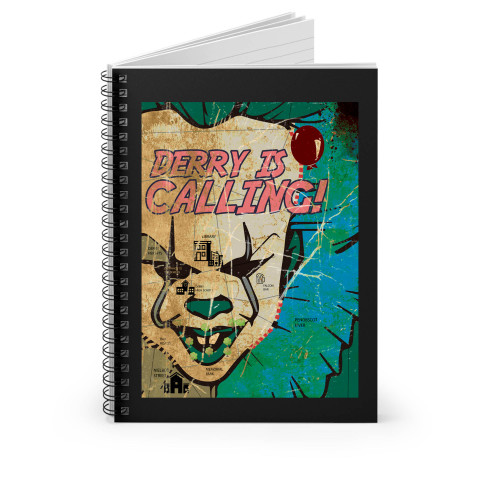 Derry Is Calling 2 Spiral Notebook