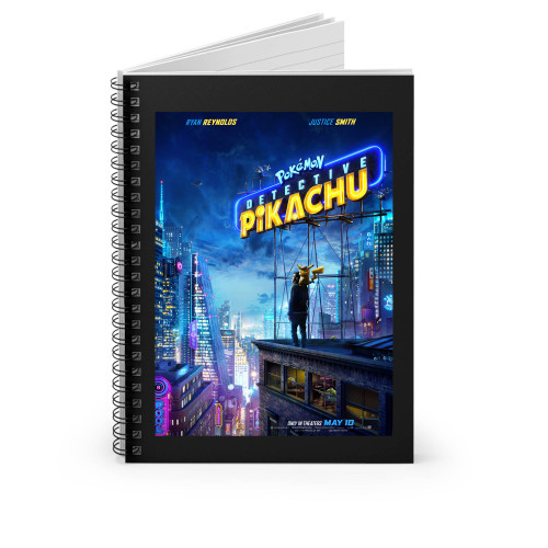 Detective Pikachu Movie Spiral Notebook