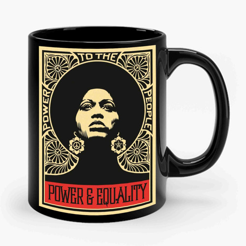 Afrocentric Power & Equality Ceramic Mug