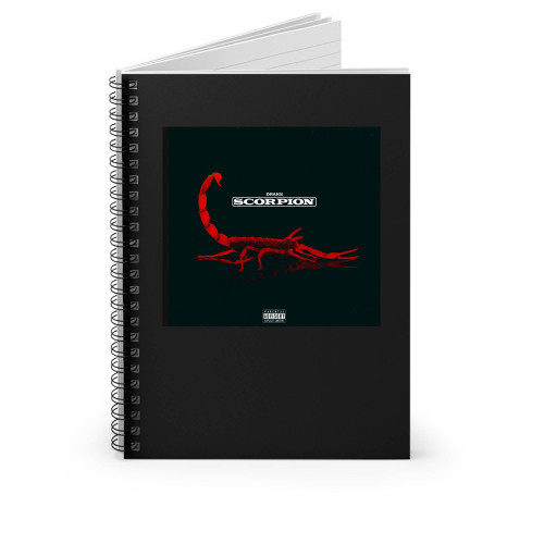 Drake Scorpion Album Spiral Notebook