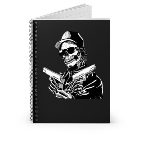 Eazy E Skeleton Spiral Notebook
