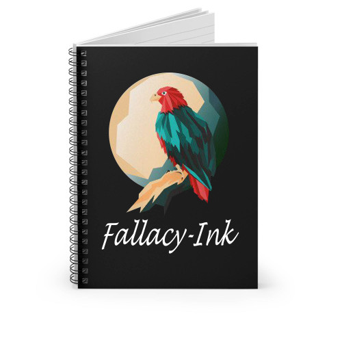 Fallacy-Ink Spiral Notebook