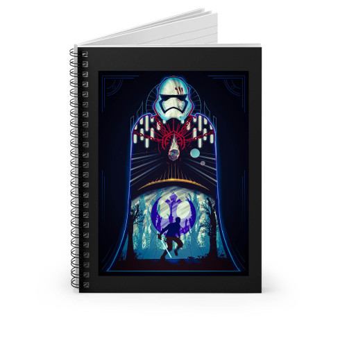 Finn's Journey Star Wars Spiral Notebook