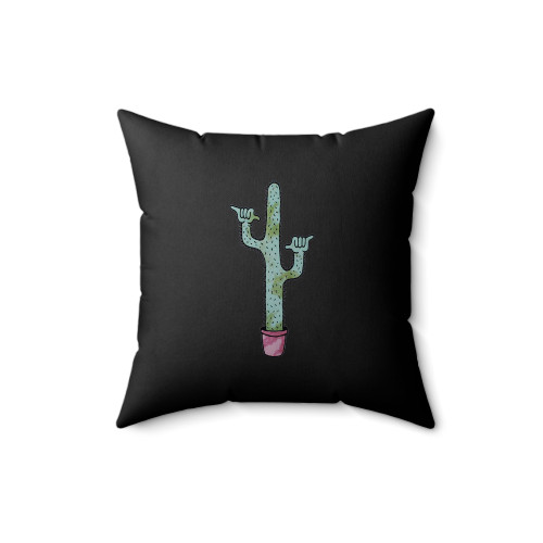 Altru Apparel Shaka Guaro Shaka Cactus Square Pillow Cover