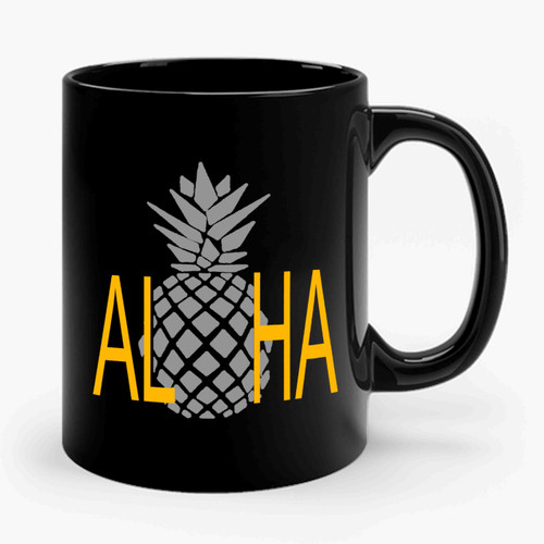 Aloha Pineapple Ceramic Mug