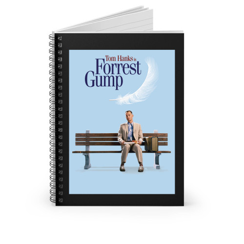 Forrest Gump Movie Cover Spiral Notebook