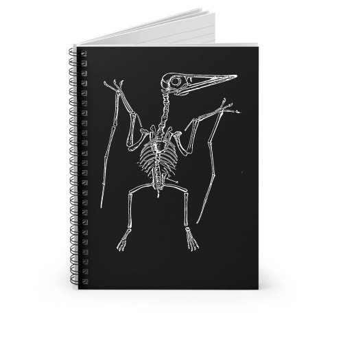Fossil Bird Dinosaur Spiral Notebook