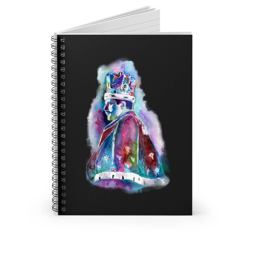 Freddie Mercury Save The Queen Spiral Notebook