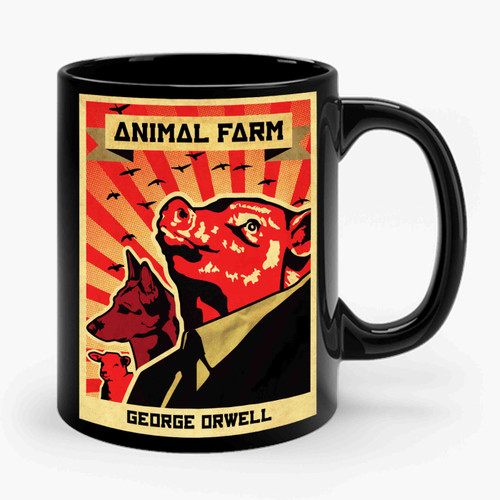 Animal Farm George Drwell Ceramic Mug