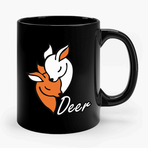 Animal T Deer Ceramic Mug