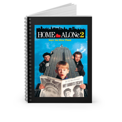 Home Alone 2 Lost In New York 1992 Spiral Notebook
