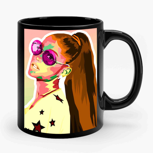 Ariana Grande Feminist Art Ceramic Mug