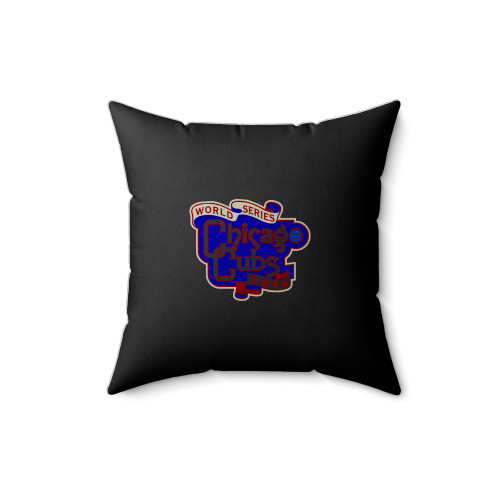 Chicago Cubs World Series 2016 Square Pillow Cover