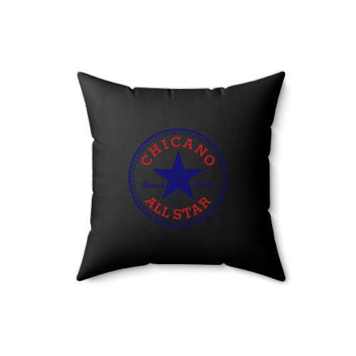 Chicano Brown Pride All Star Square Pillow Cover