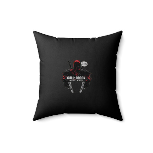 Deadpool Call Of Doody Comedy Square Pillow Cover